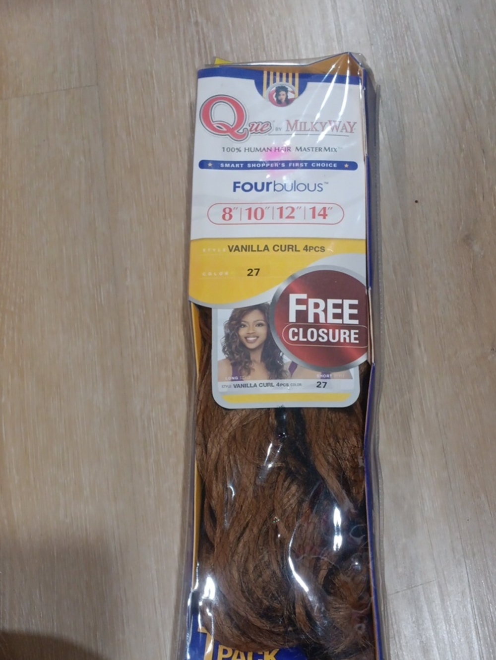 Vanilla Curl Human Hair - Color 27